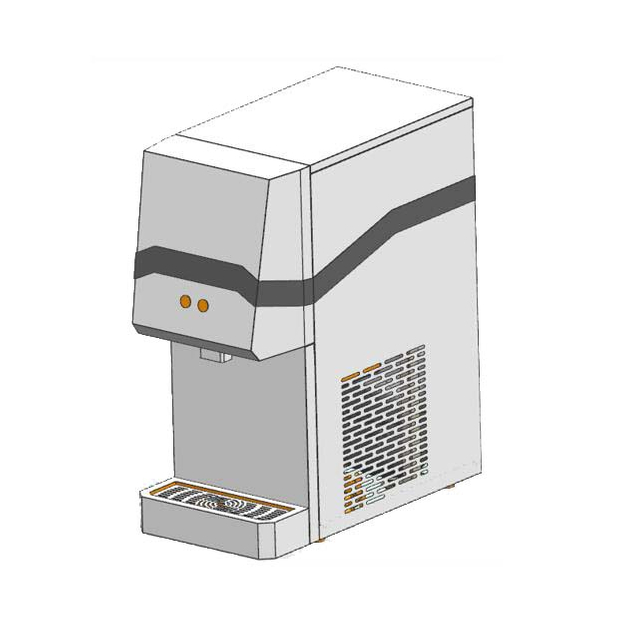 120Kgs/Day Diamond Ice Machine 880W