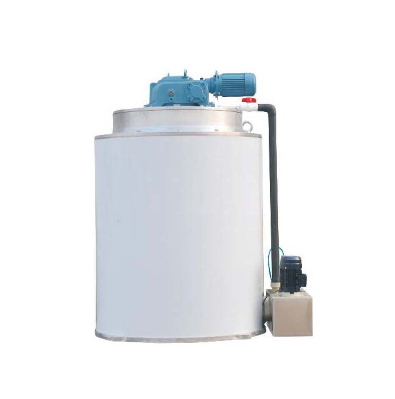 2T/Day Commercial Flake Ice Machine Stainless Steel Evaporator 